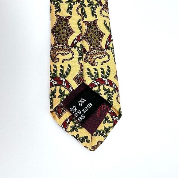 Salvatore Ferragamo Silk Tie Leopard Design - Picture 5 of 7